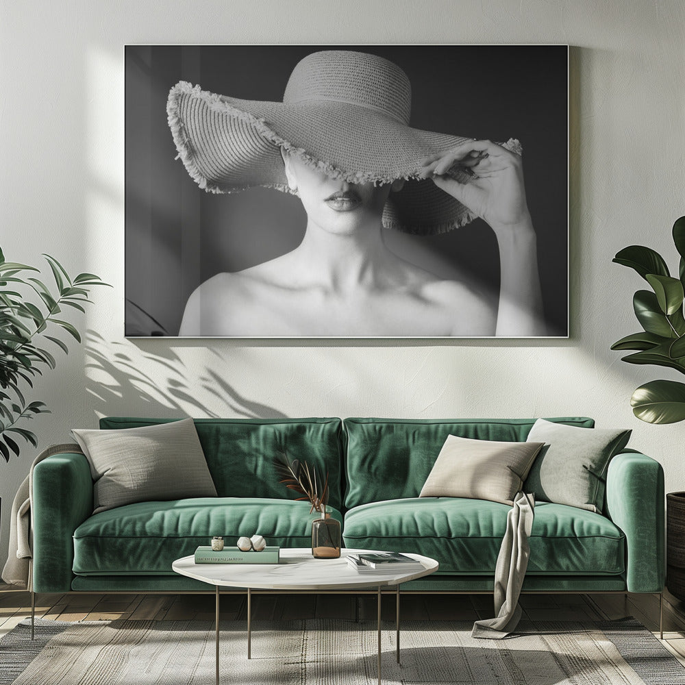 Artwork- Maryam-34" x 22" Metalinches-Metal