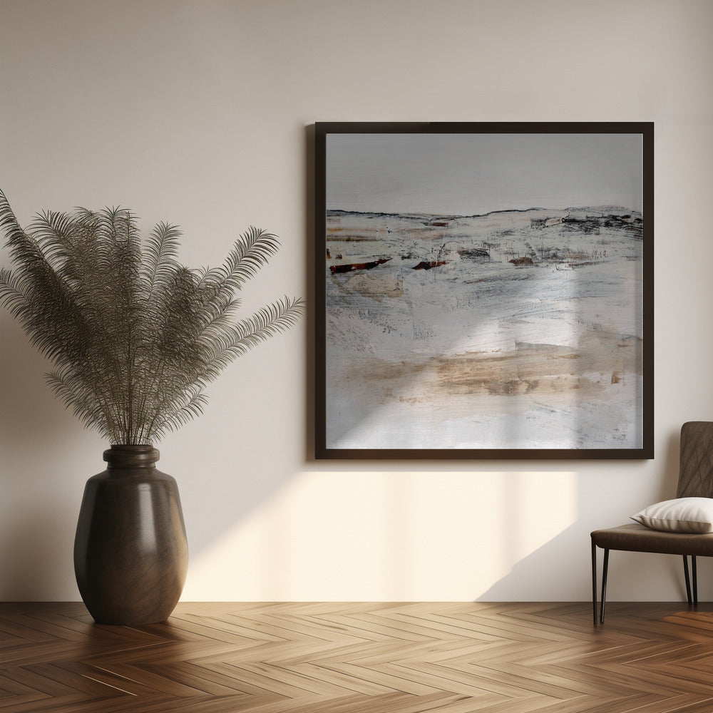 August No3 Abstract Waves Wall Artwork 0