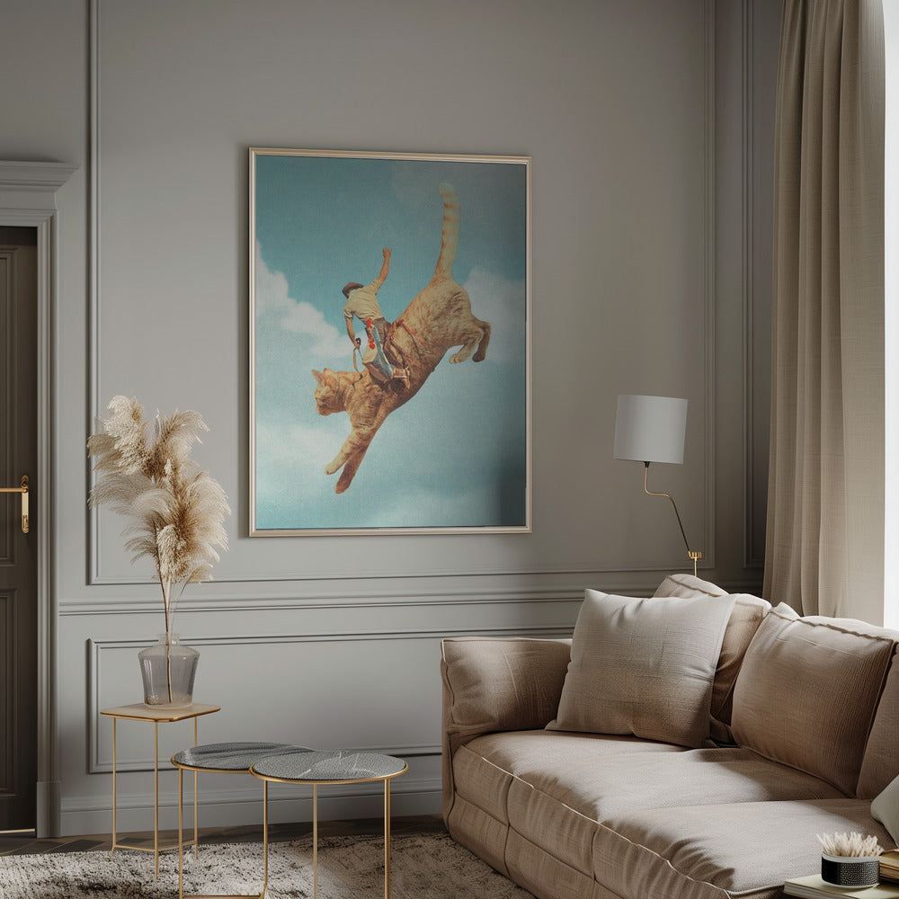 Meehaw Rodio Cat Wall Artwork 0
