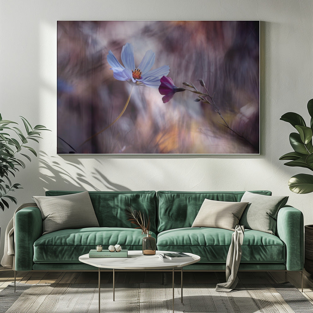 Artwork Le rendez vous20X16inches- White Frame