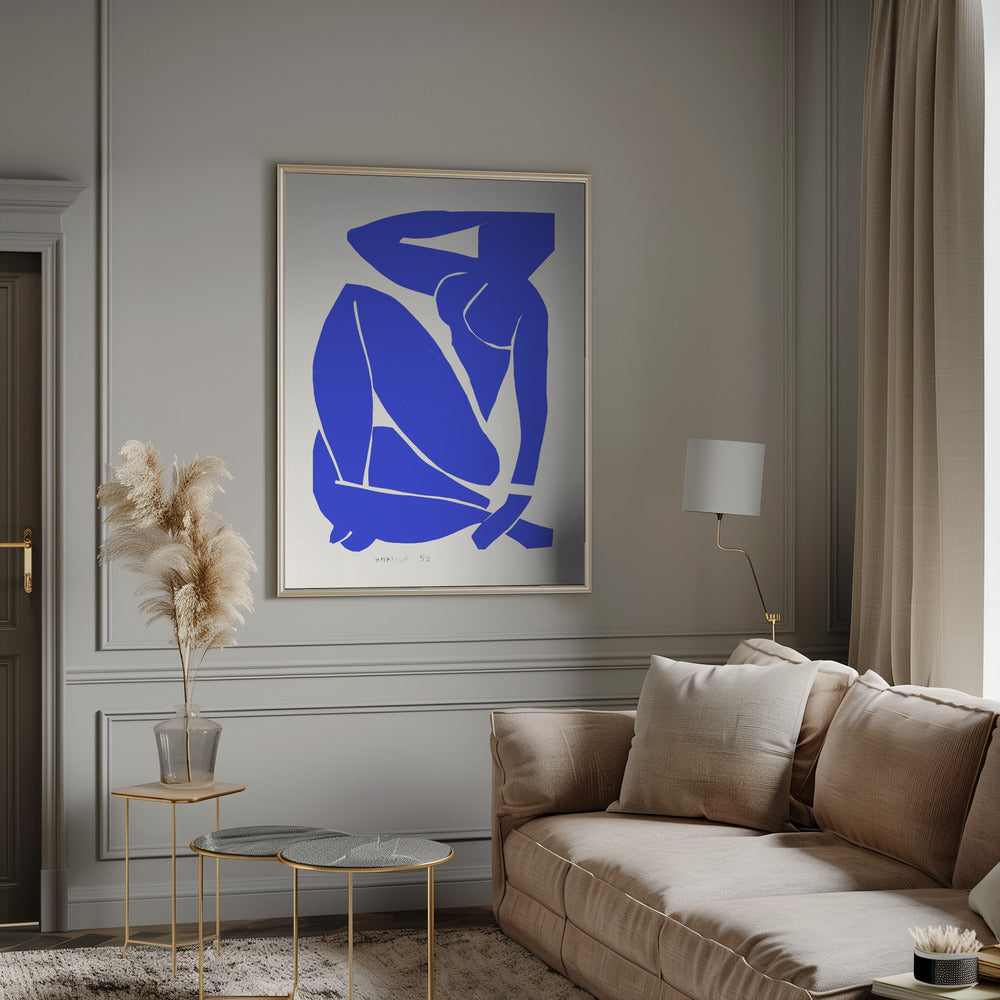 Artwork Nudo Blu III 1952 -inches