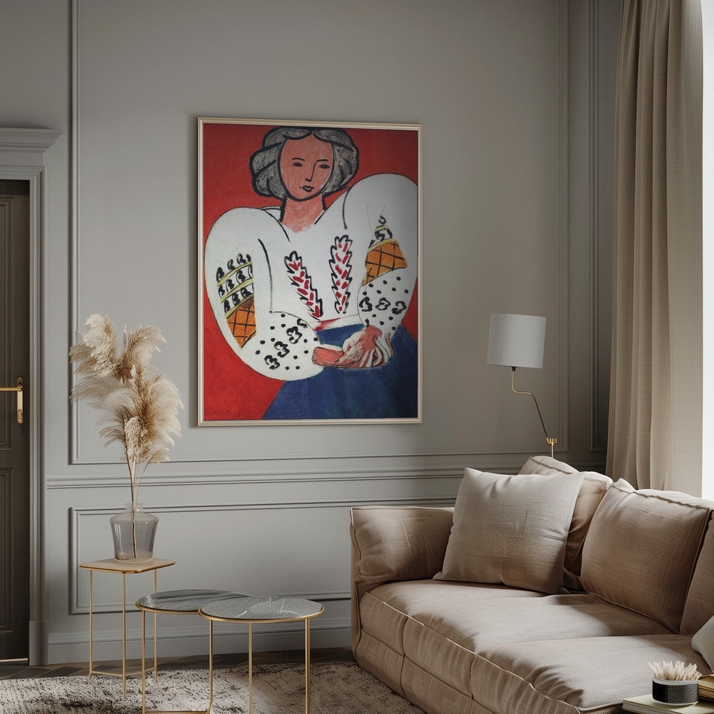 Artwork La Camicetta Romena 1940 -inches