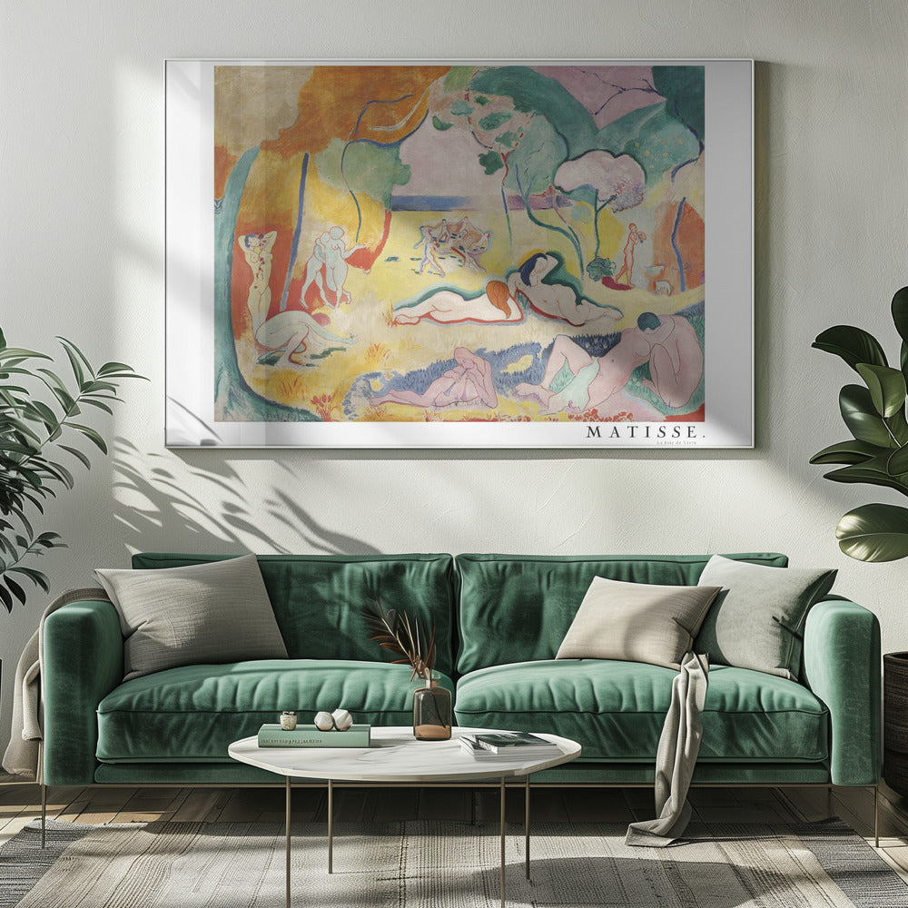 Artwork La Joie De Vivre, With Boarder -inches