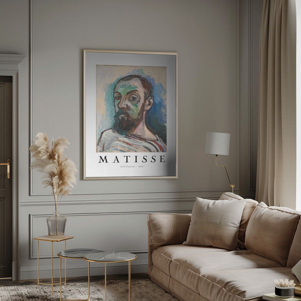 Artwork Self Portrait 1906 Poster -inches
