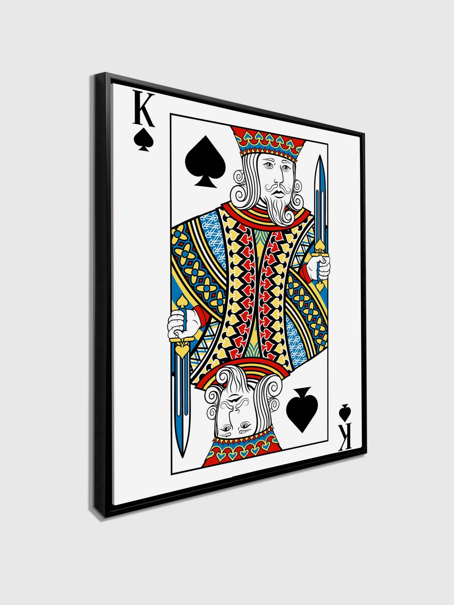 Canvas Wall At-King of Spades Canvas 36" x 48" 3648-045