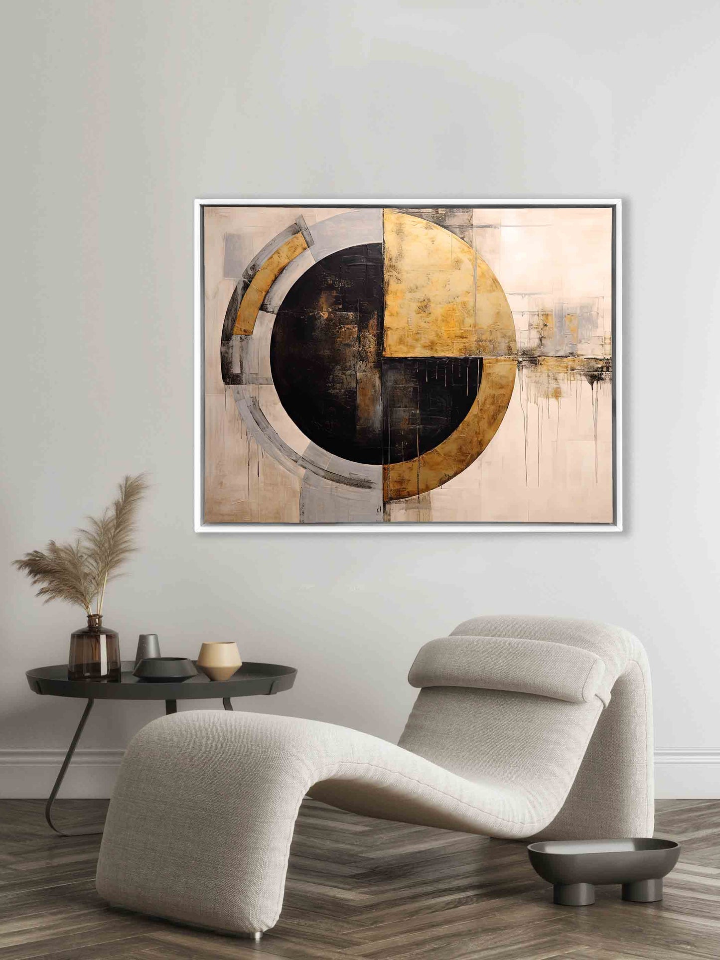 Abstract Sun -Canvas print- Modern Art