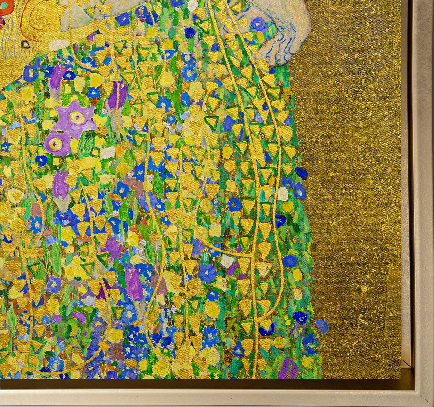 " The Kiss" Fine Art-Gold varnish