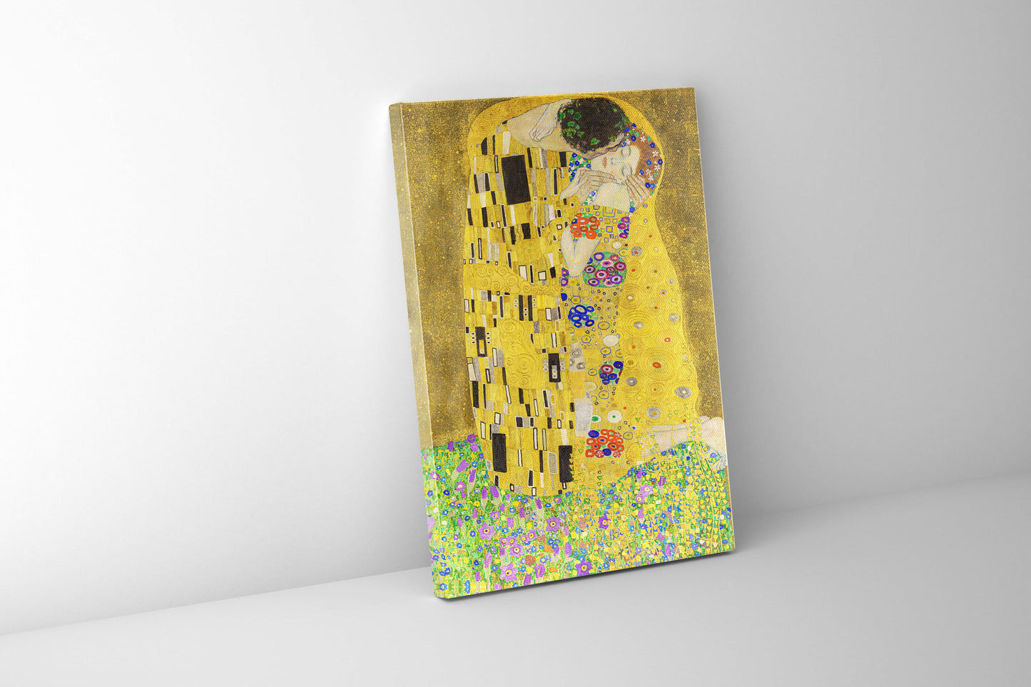 " The Kiss" Fine Art-Gold varnish