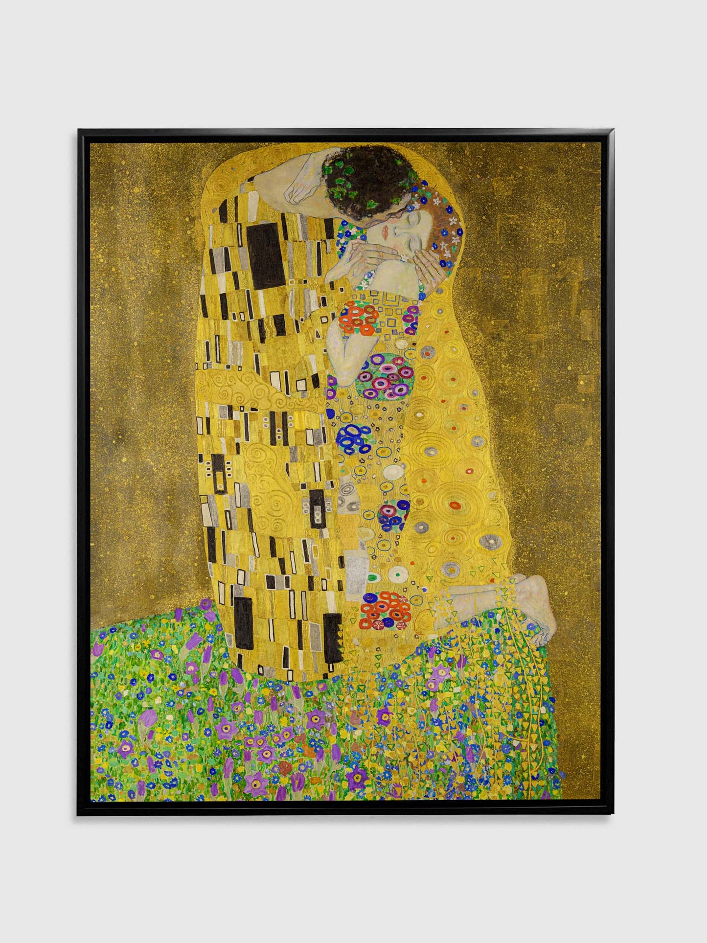 " The Kiss" Fine Art-Gold varnish