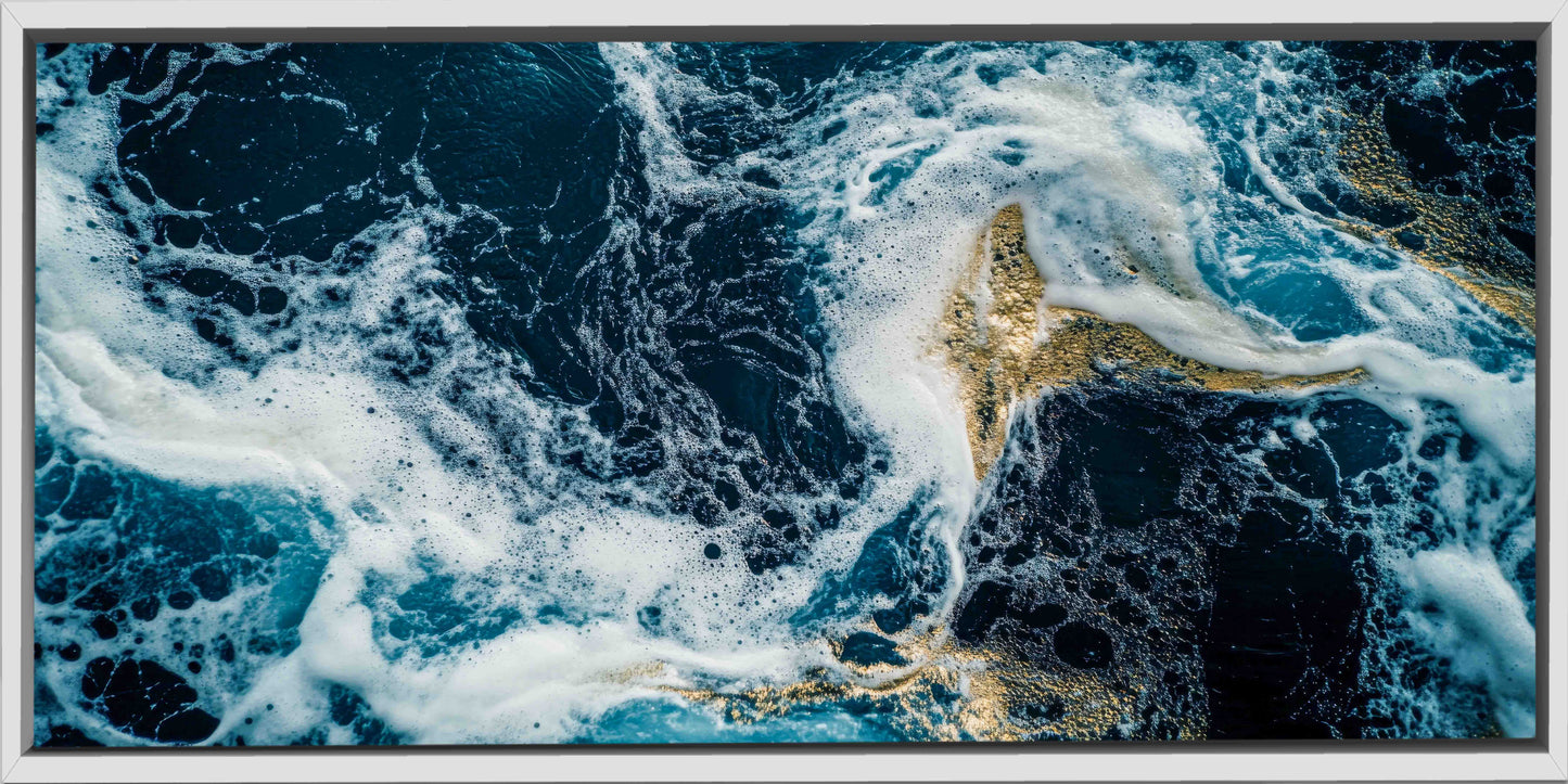 Fluid art abstract 72" x 36" fine art canvas print