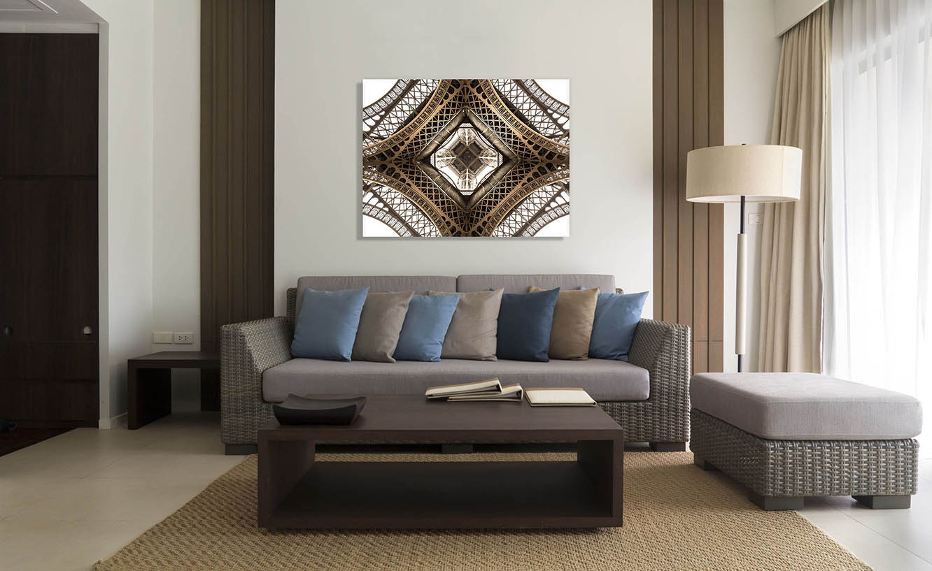 Fine Art Canvas Eiffel Tower-Wall decor