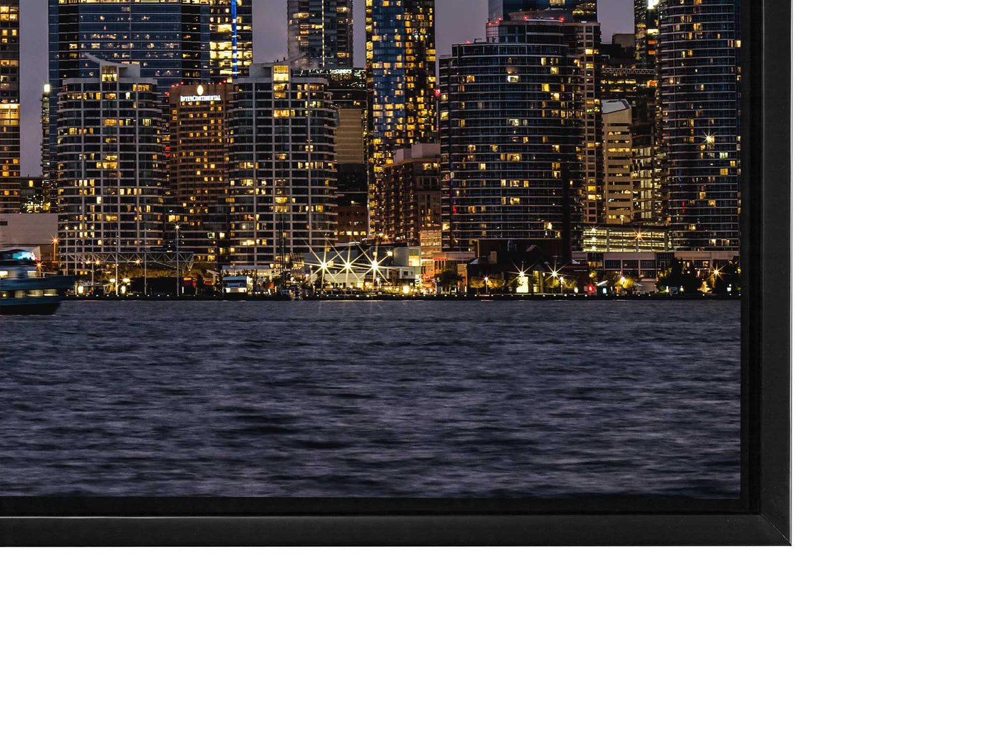 The CN Tower, Roger Center and Lake Ontario at sunset-Cities Skyline-Wall decor