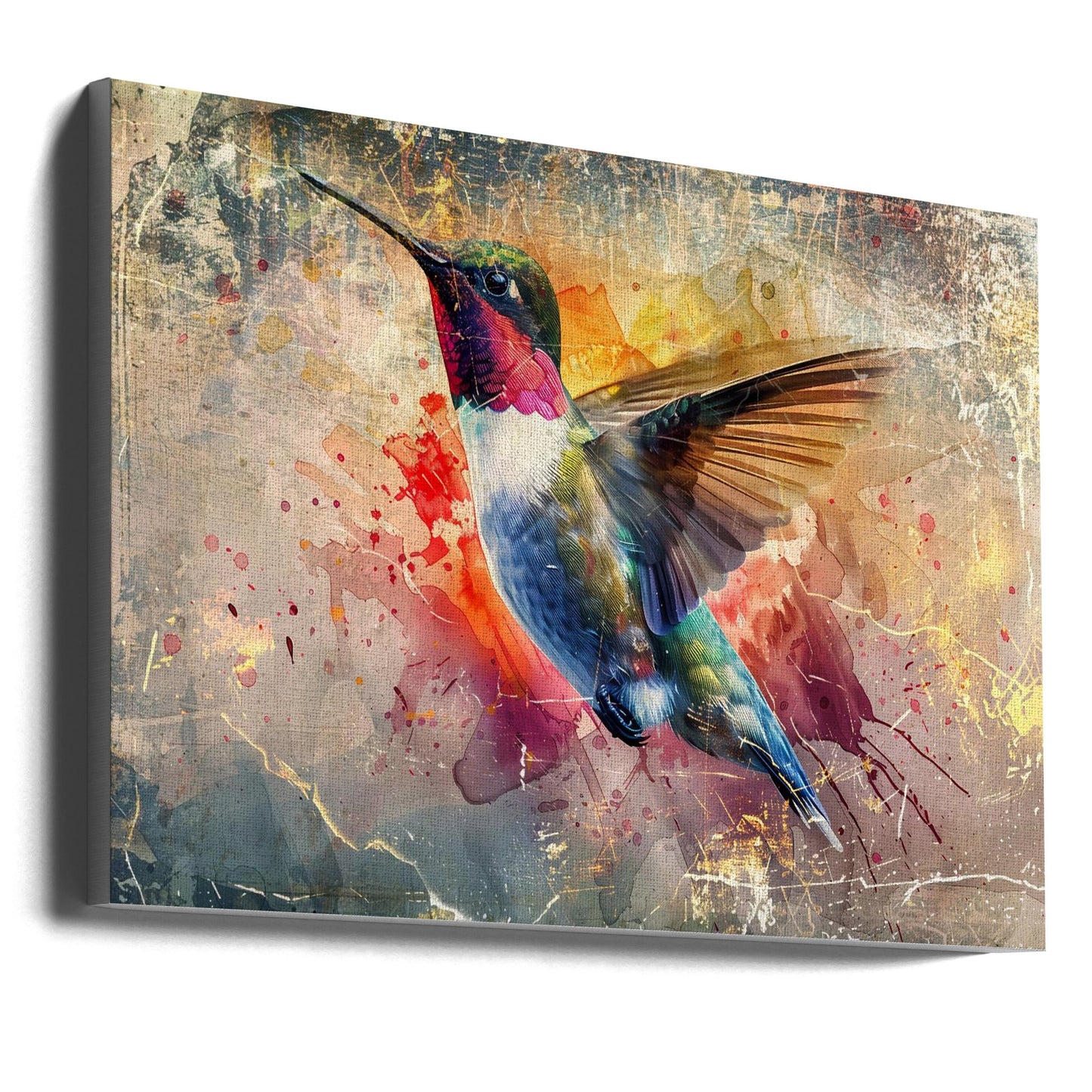 Artwork Bird Birds Animal Vintage Art Illustration Wallart 1236X24inches- Unframed