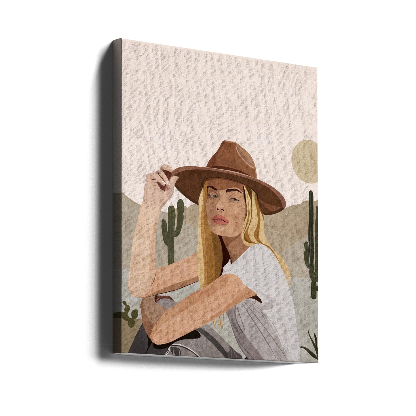 Print By Bohonewart Wall Artwork Gallery Wrapped (Ready to Hang)