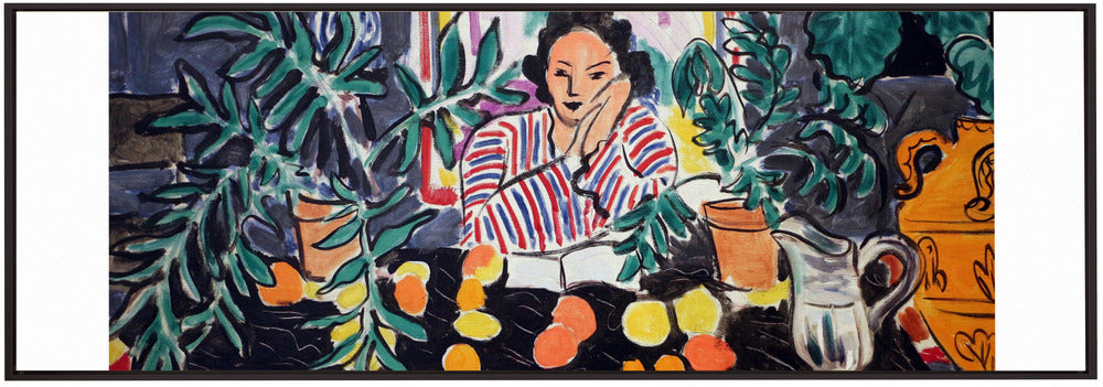 Artwork Interno Con Vaso Etrusco 1940 36X24-inches