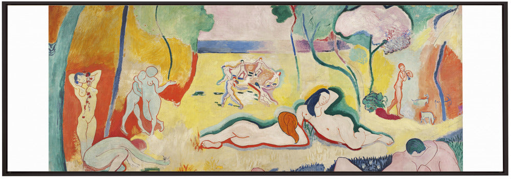 Artwork La Joie De Vivre, With Boarder 36X24-inches