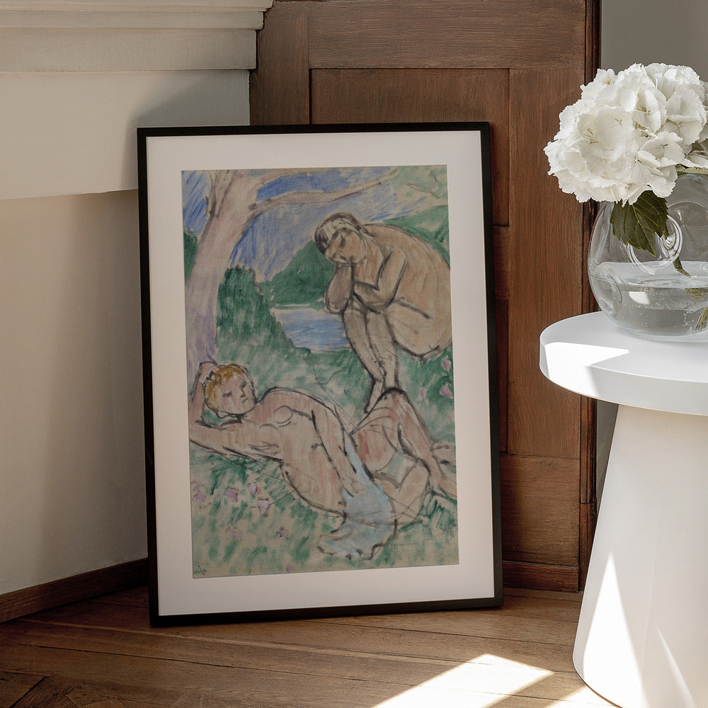 Artwork Baigneurs 24X36-inches