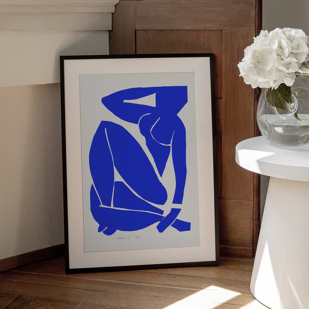 Artwork Nudo Blu III 1952 24X36-inches