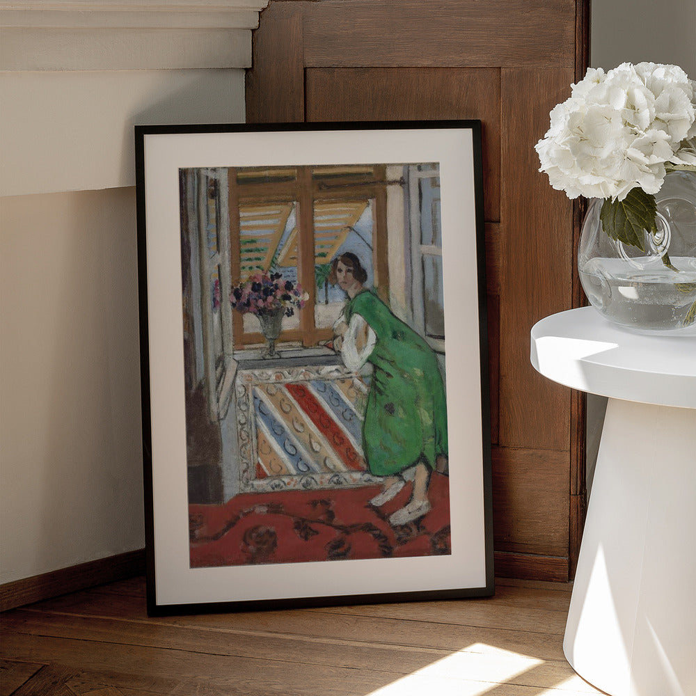 Artwork Jeune Fille a La Mauresque Original 1943 24X36-inches