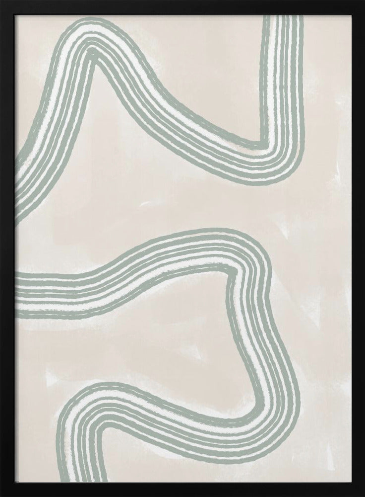 Abstracto Twist Wall Artwork Gallery Wrapped (Ready to Hang)