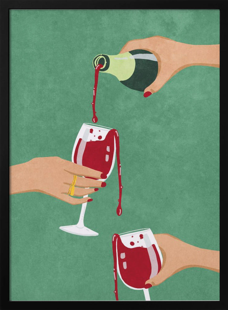Cheers Girls Wall Artwork Gallery Wrapped (Ready to Hang)