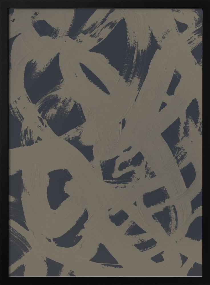 Abstract Art Canvas Print-wall-art-abstract-brush-strokes-399y-24X36
