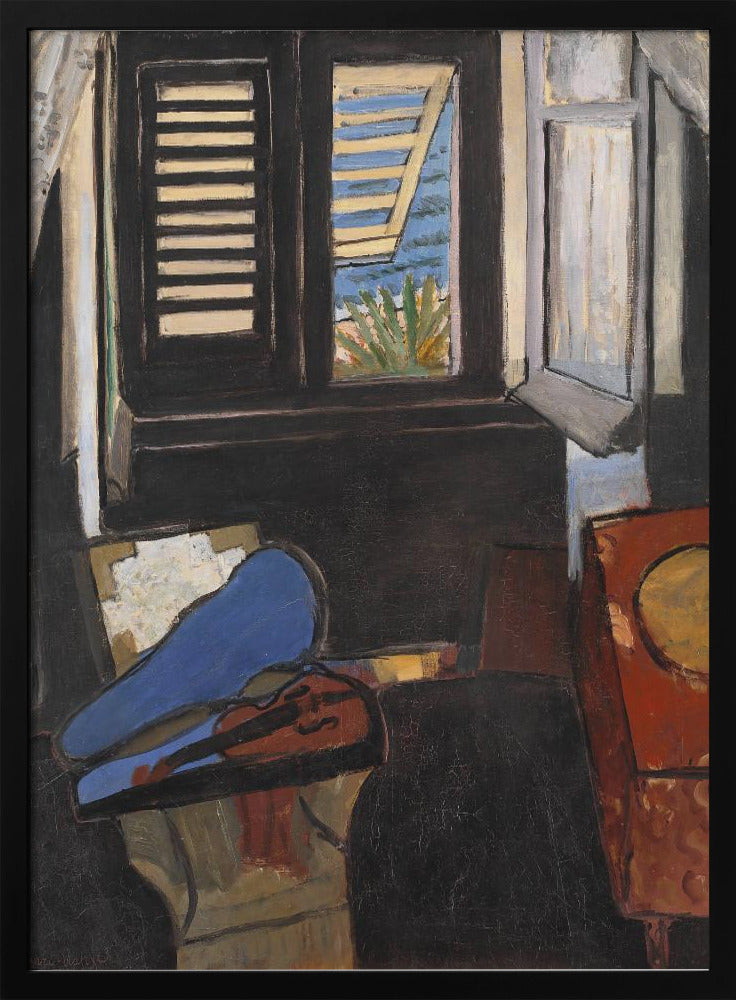 Artwork Intérieur Au Violon 36X48-inches