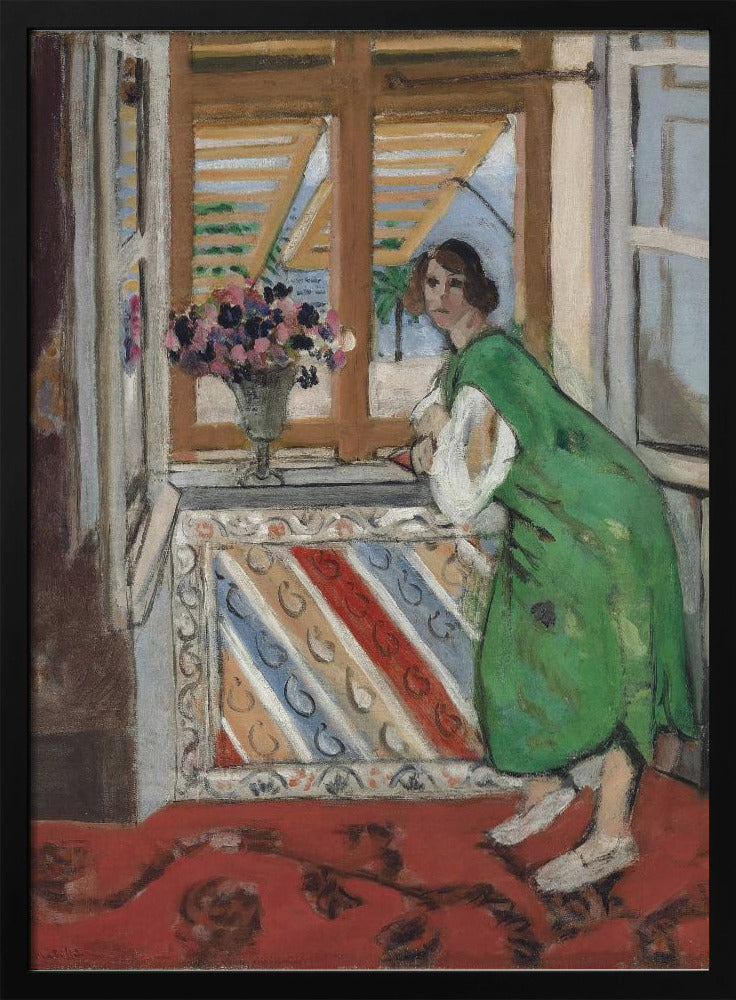 Artwork Jeune Fille a La Mauresque Original 1947 36X48-inches