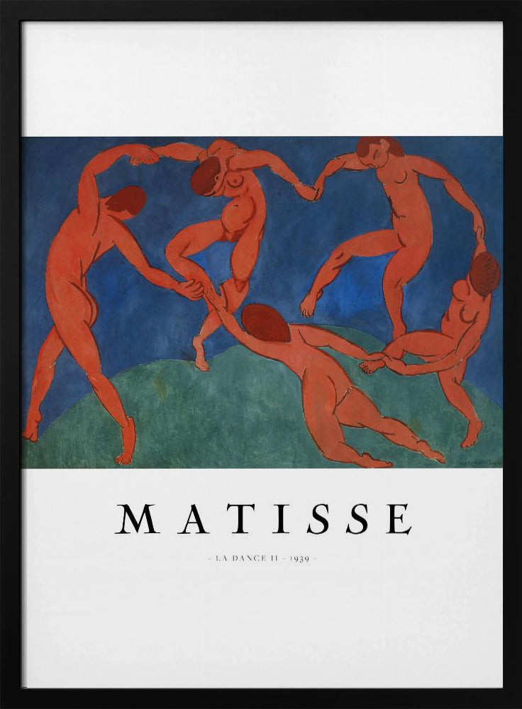 Artwork La Danse II By Henri Matisse 36X48-inches