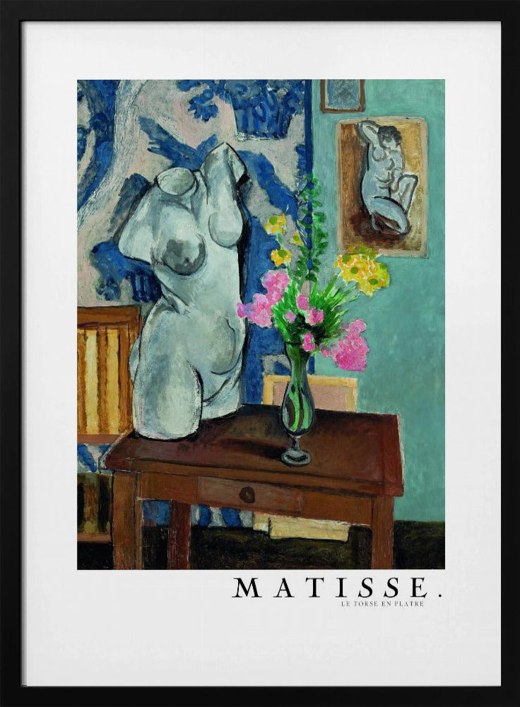 Artwork Le Torse En Platre Matisse 36X48-inches