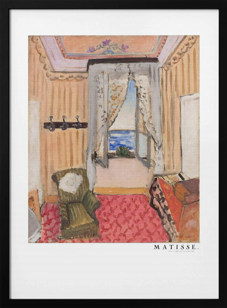 Artwork Ma Chambre Au Beau Rivage Boarder 36X48-inches