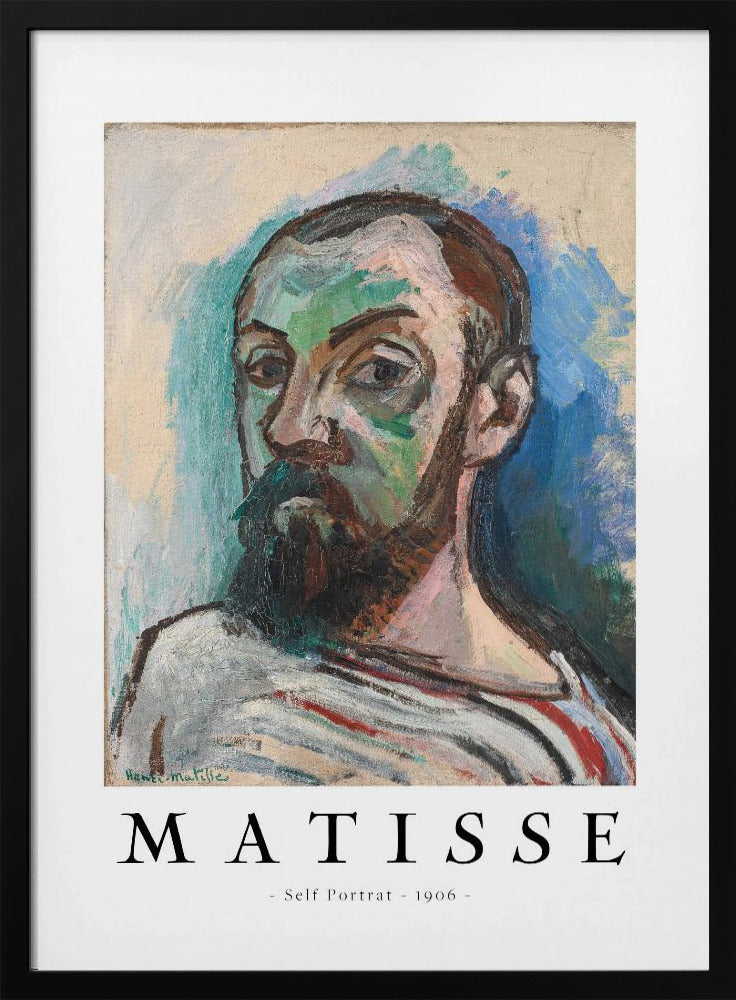 Artwork Self Portrait 1906 Poster 36X48-inches