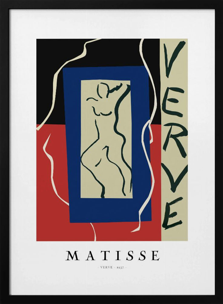 Artwork Verve 1937 Boarder 36X48-inches