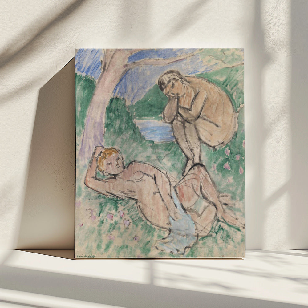 Artwork Baigneurs 24X36-inches