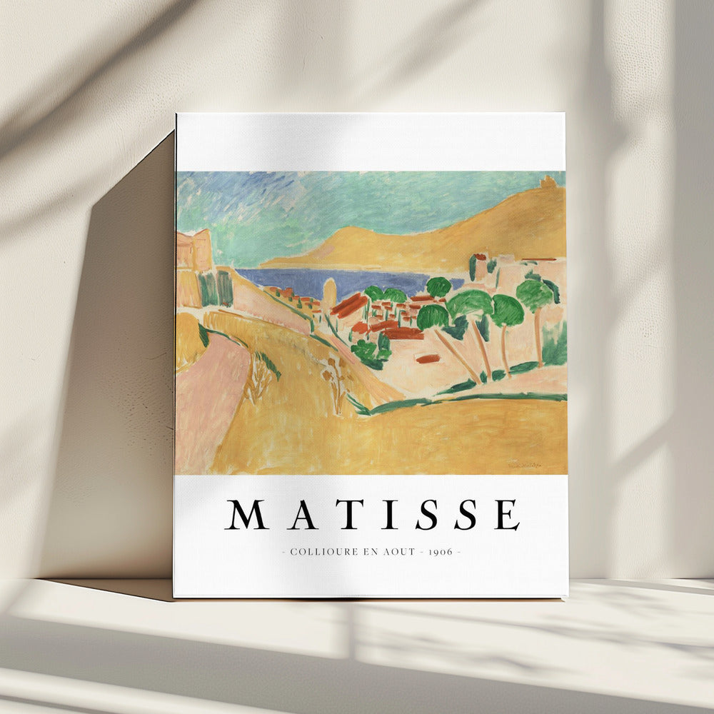 Artwork Collioure En Aout Matisse 24X36-inches