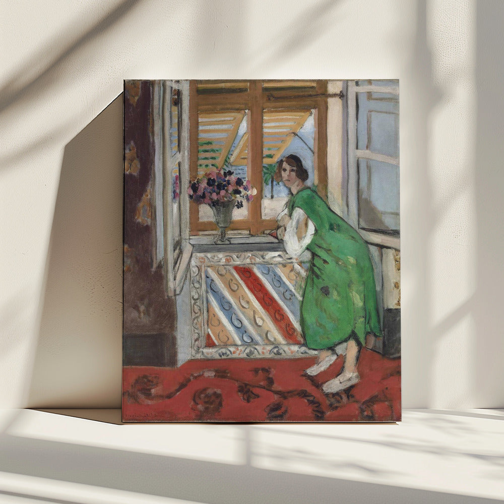 Artwork Jeune Fille a La Mauresque Original 1942 24X36-inches