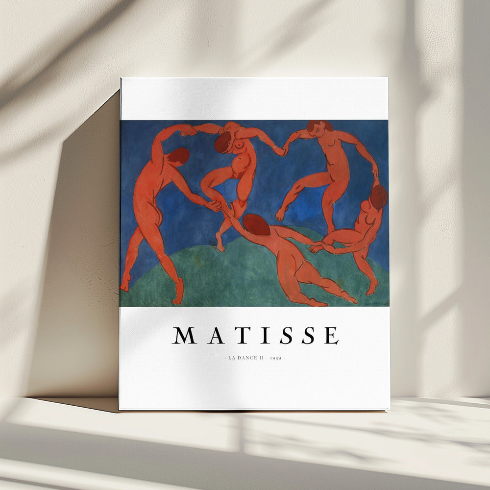 Artwork La Danse II By Henri Matisse 24X36-inches