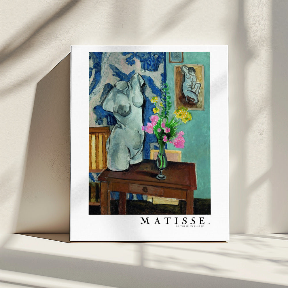 Artwork Le Torse En Platre Matisse 24X36-inches