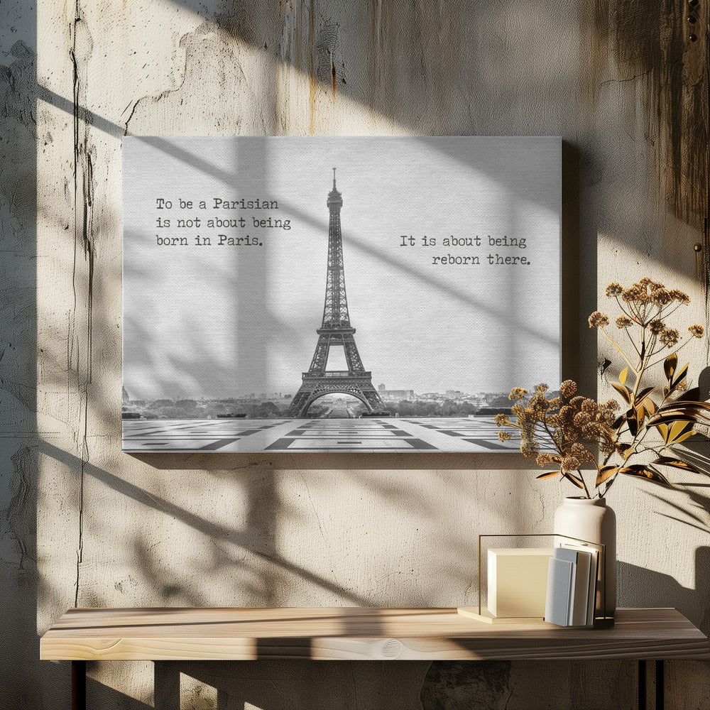 Wall art Reborn in Paris