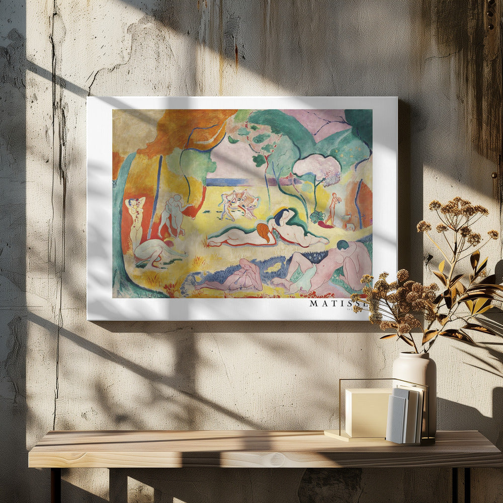 Artwork La Joie De Vivre, With Boarder 36X24-inches