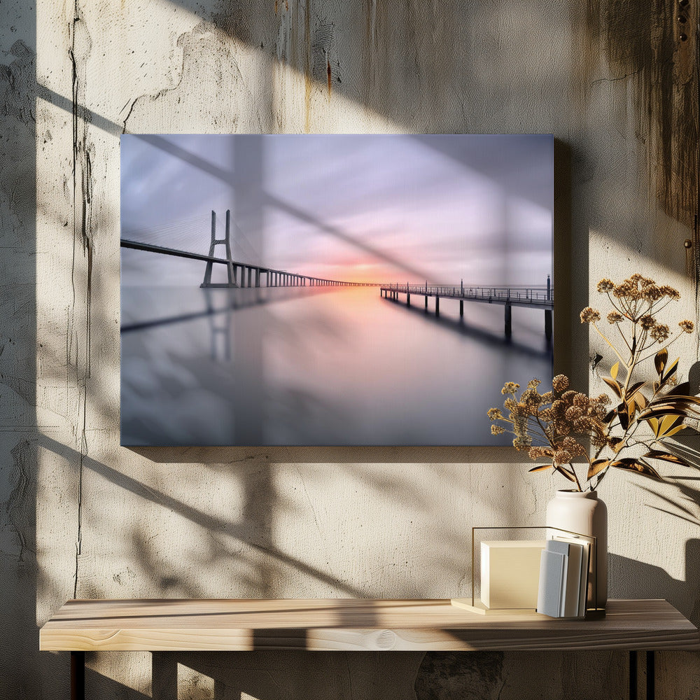 Artwork Vasco de Gama48X36inches- Black Frame