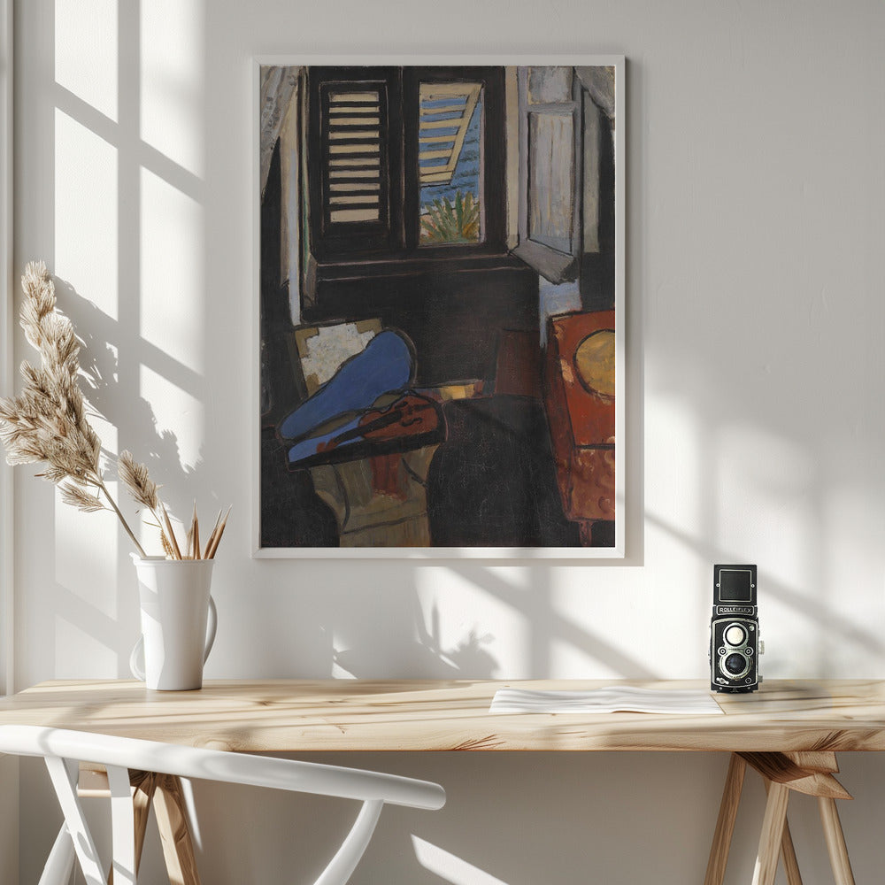 Artwork Intérieur Au Violon 24X36-inches