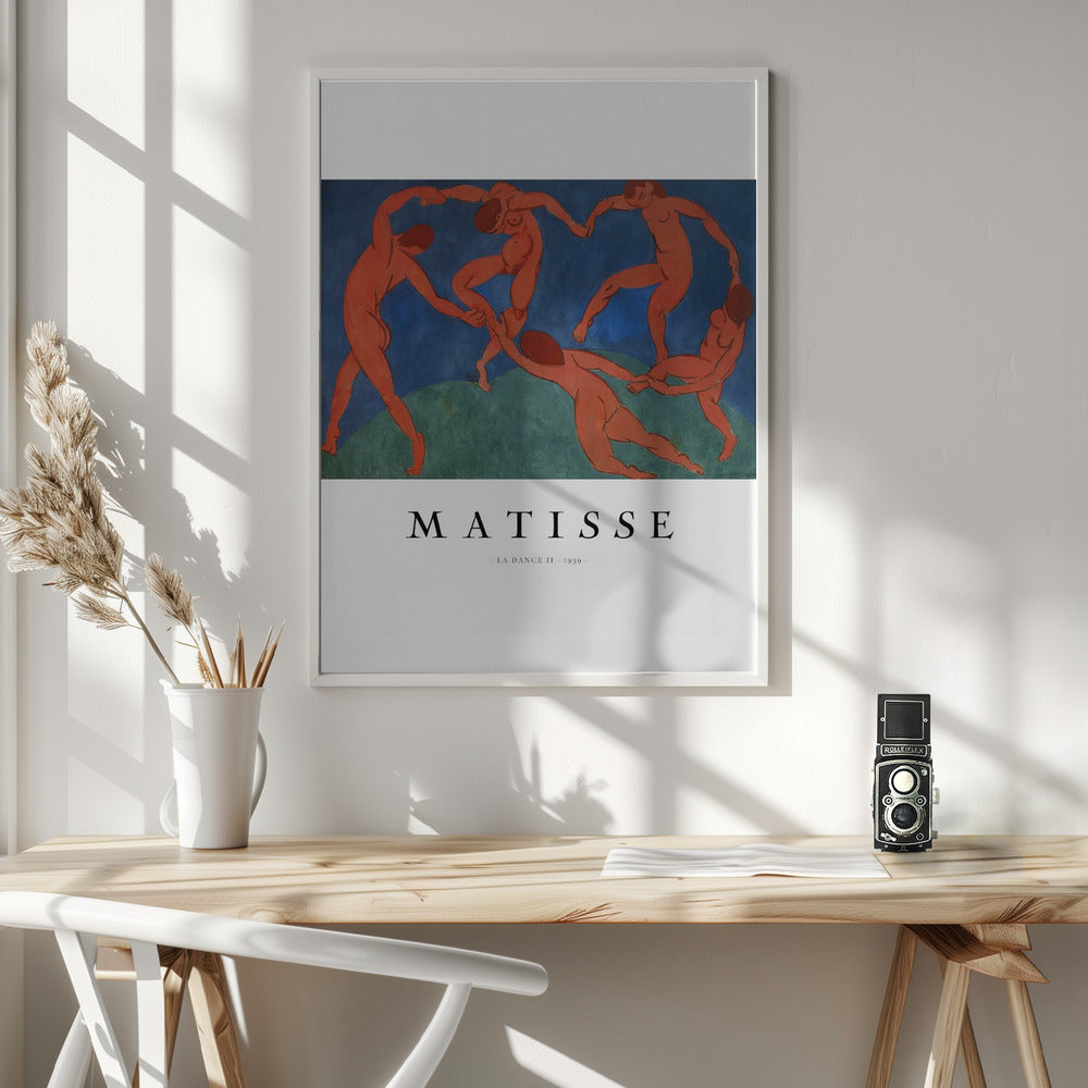Artwork La Danse II By Henri Matisse 24X36-inches