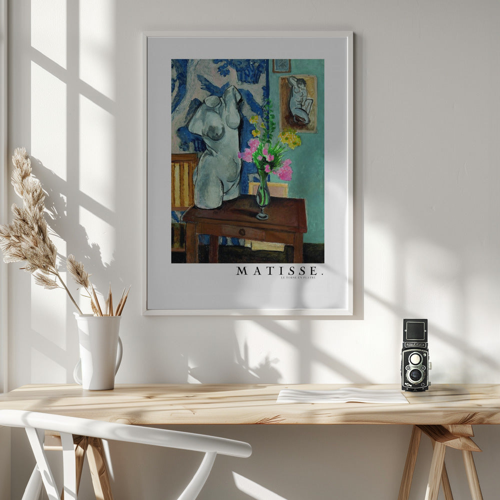 Artwork Le Torse En Platre Matisse 24X36-inches