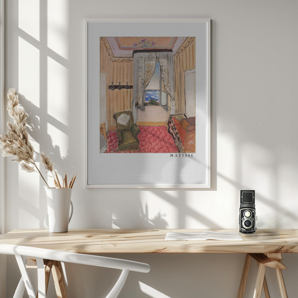 Artwork Ma Chambre Au Beau Rivage Boarder 24X36-inches