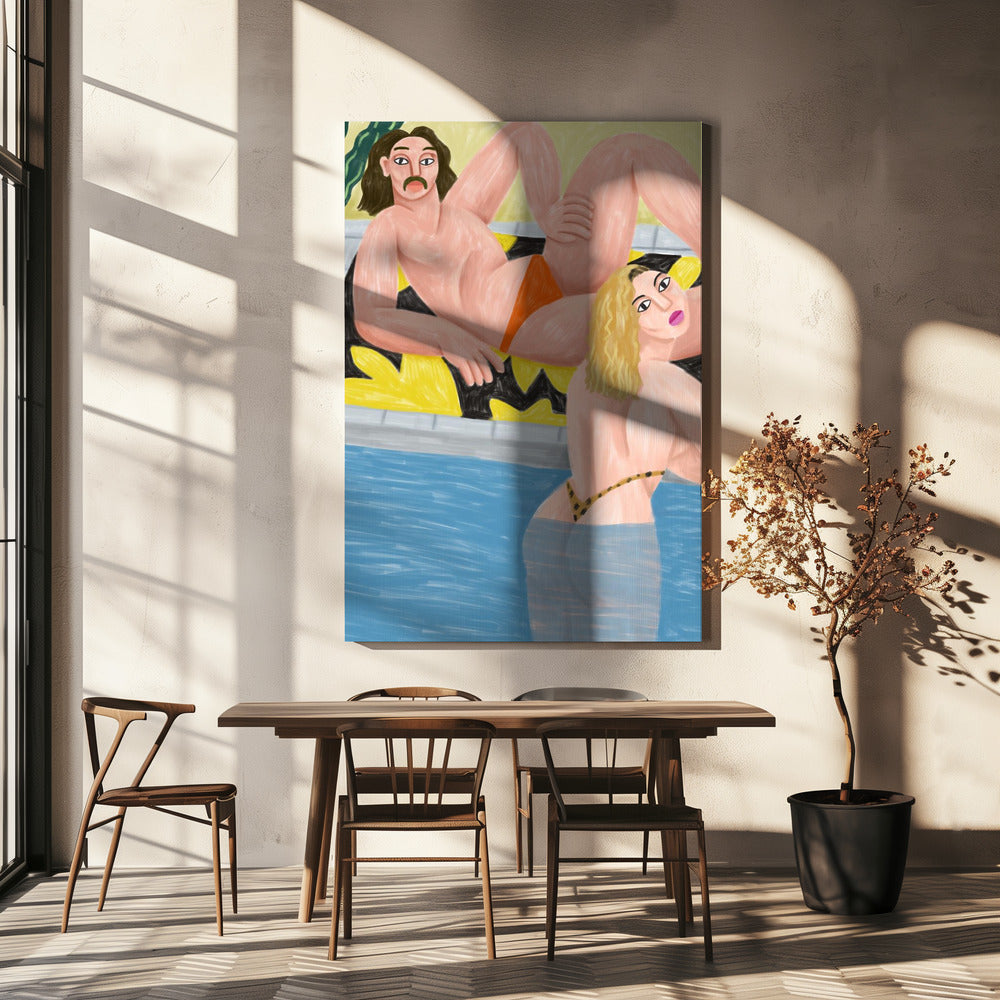 Wall art Au Bassin
