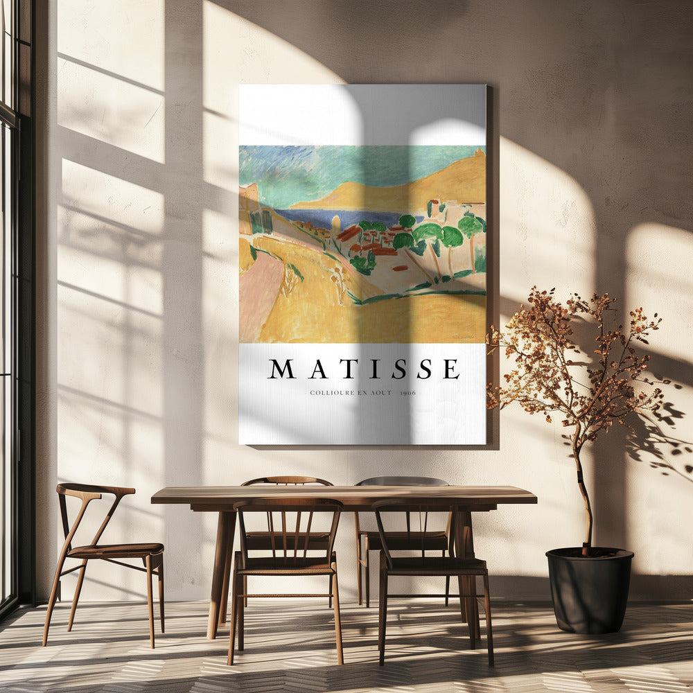 Artwork Collioure En Aout Matisse -inches