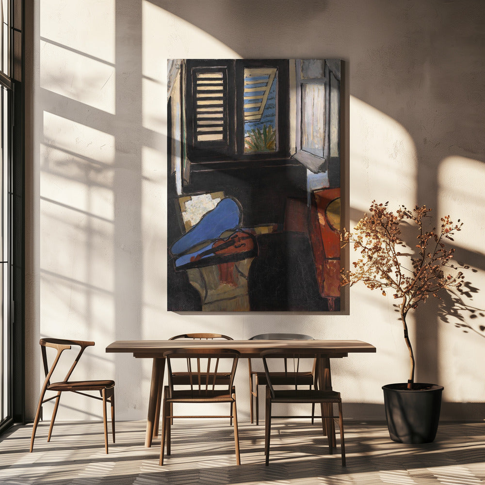 Artwork Intérieur Au Violon -inches