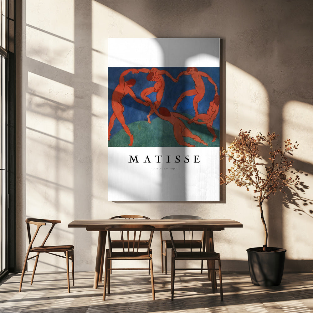 Artwork La Danse II By Henri Matisse -inches