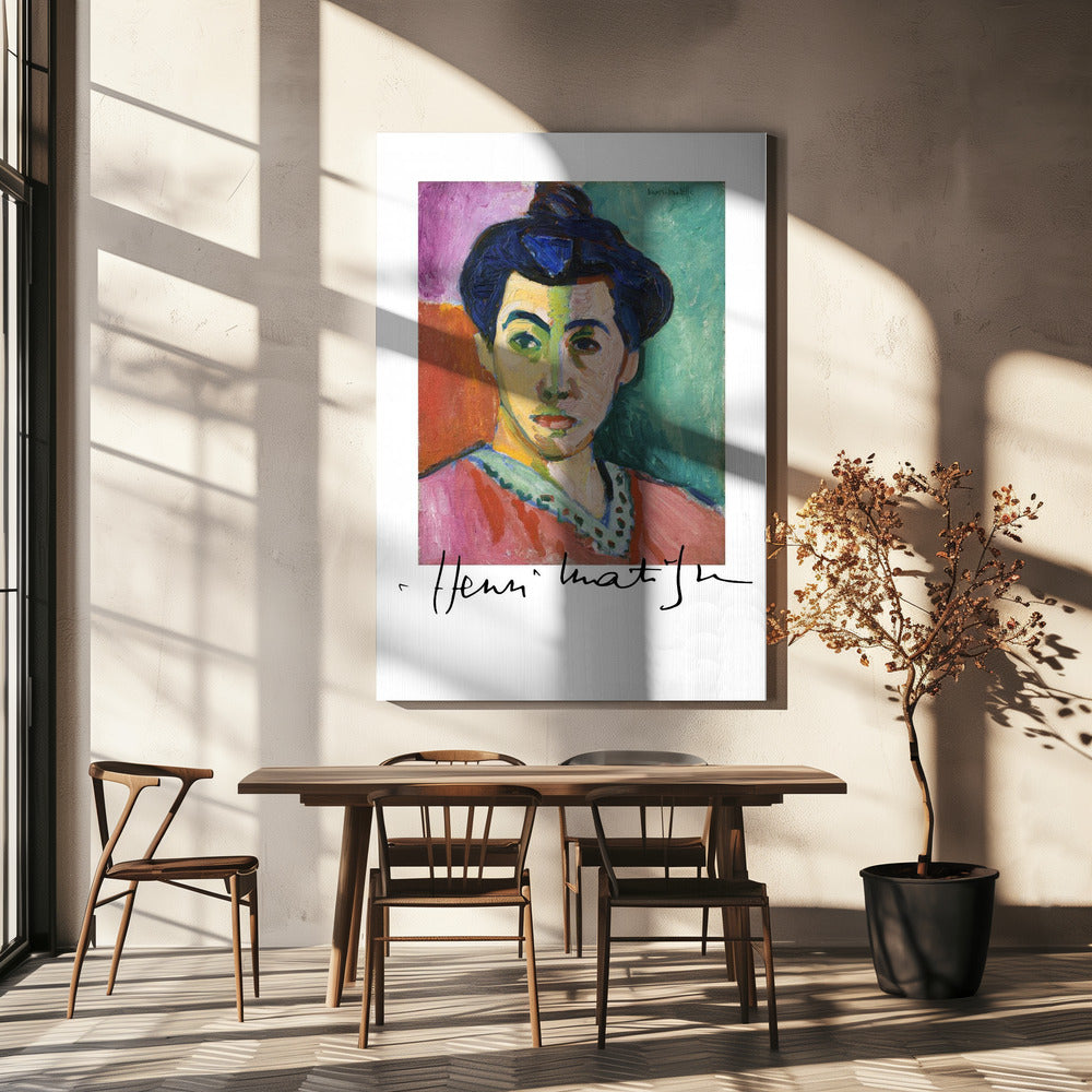 Artwork La Raie Verte With Signature -inches